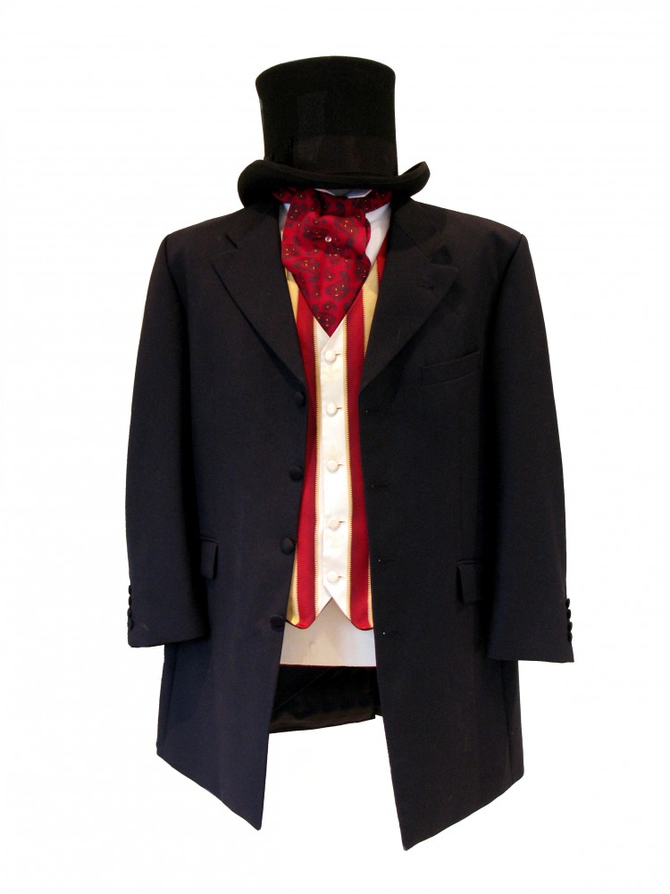 Men's Victorian Edwardian Costume Size XL-XXL Image